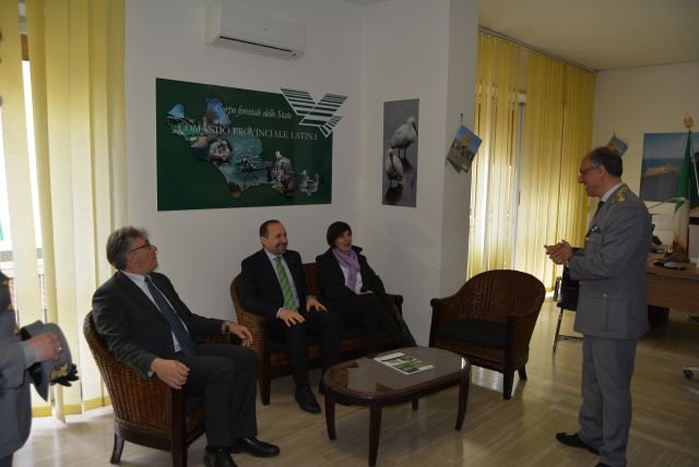 Visita Senatori Lega Nord Provincia di Latina